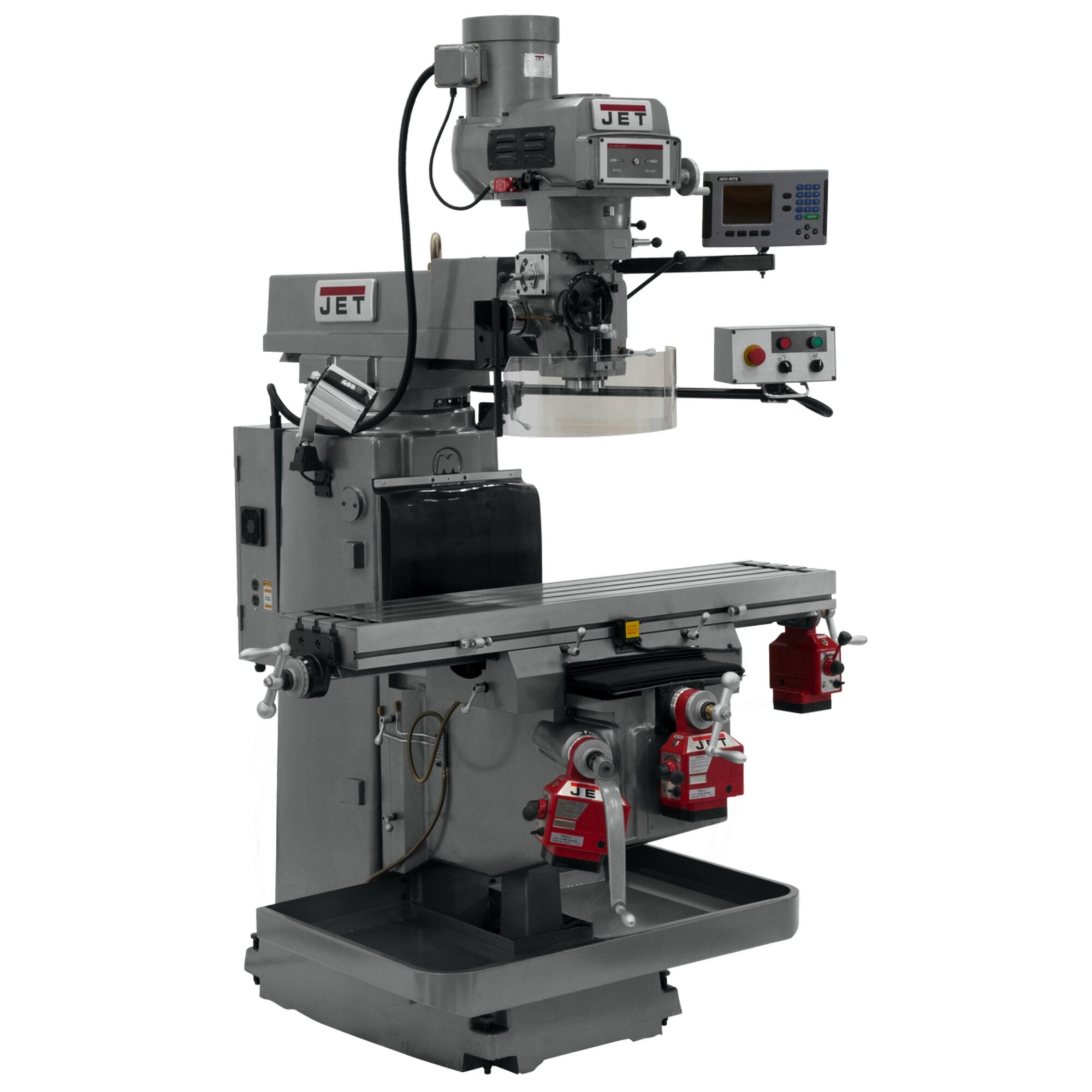 JET, Milling Machine, Horsepower 5 HP, Volts Multi, Model# JTM-1254VS